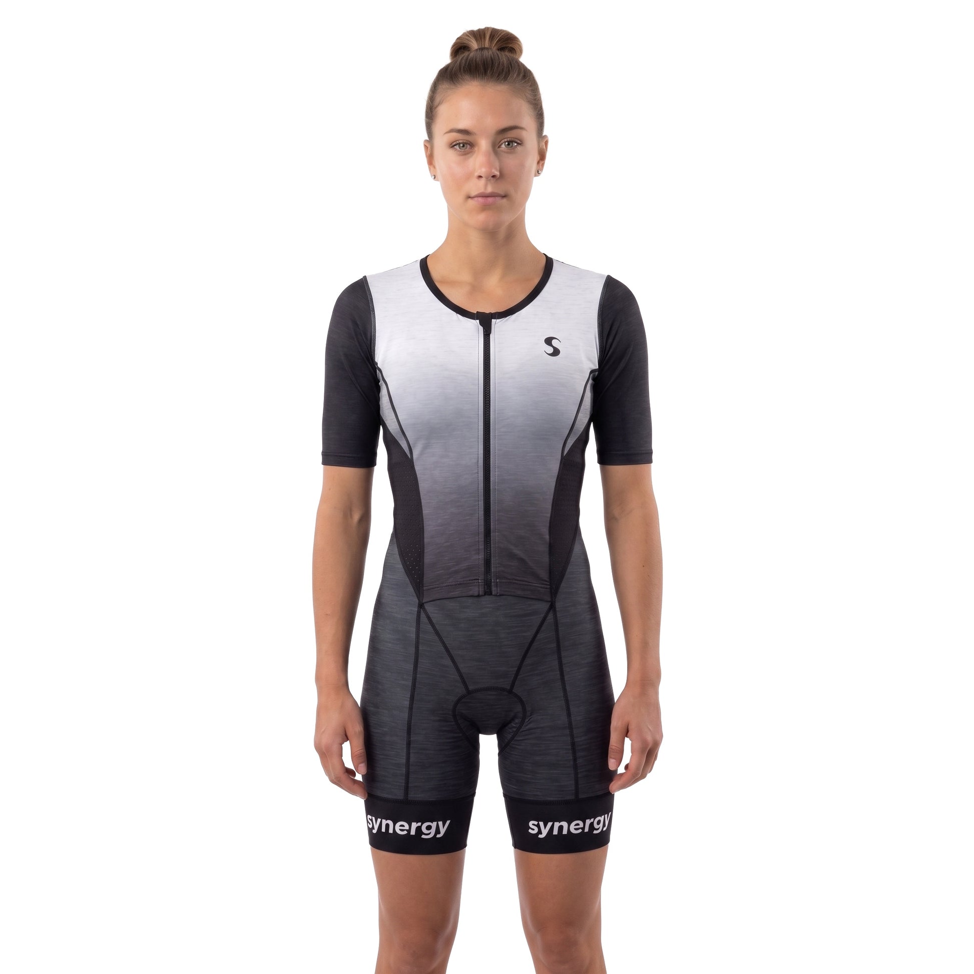 Women's Pro Short Sleeve Tri Suit - Eclipse Mist 01