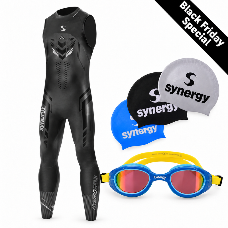 Men's Hybrid EFX4 Sleeveless Black Friday Swim Bundle