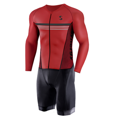 Herren Pro Thermal Langarm-Cycling-Skinsuit – Finalverkauf