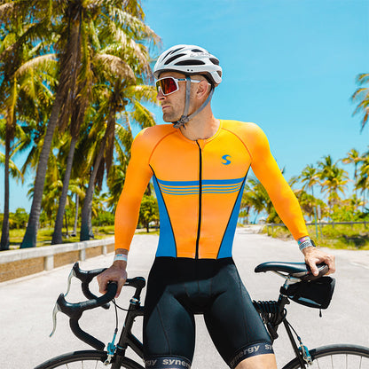 Herren Pro Thermal Langarm-Cycling-Skinsuit – Finalverkauf